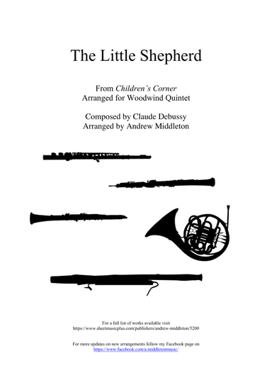 The Little Shepherd arranged for Wind Quintet (arr. Andrew Middleton)