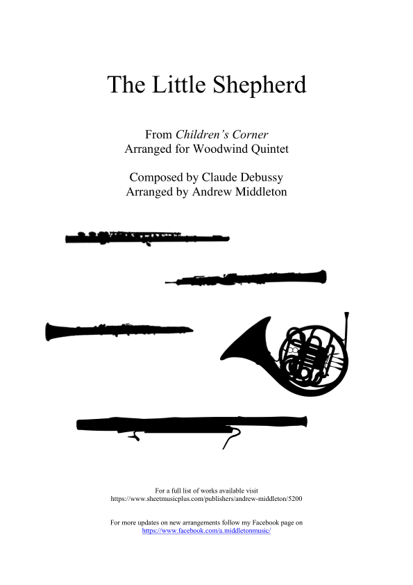 The Little Shepherd arranged for Wind Quintet (arr. Andrew Middleton)