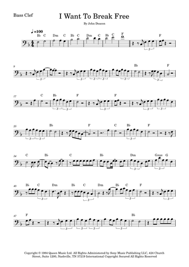 I Want To Break Free (arr. Fabio Eduardo de Oliveira)