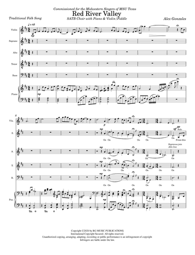 Red River Valley (arr. Alex Gonzales)