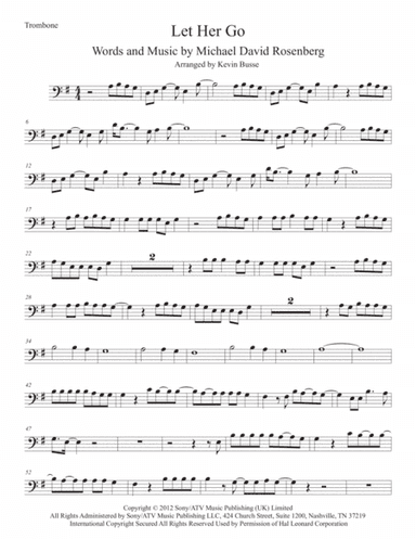 Let Her Go (arr. Kevin Busse)