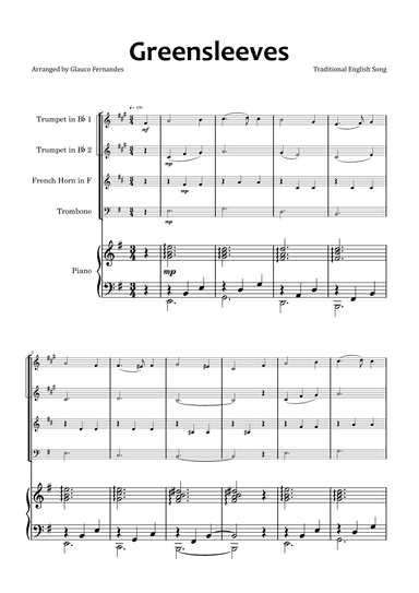 Greensleeves (arr. Glauco Fernandes)