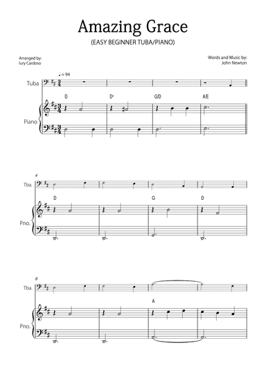 Amazing Grace (arr. Iury Cardoso)