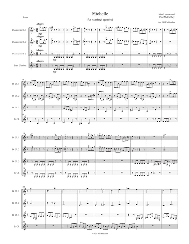 Michelle (arr. Bil Malcolm)