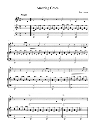 Amazing Grace (arr. Kaiserin Rebecca)