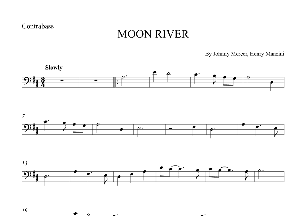 Moon River (arr. Alex Nunes Rodriguez)