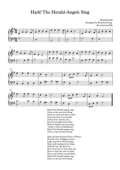 Hark, the Herald Angels Sing (arr. Rowena Young)