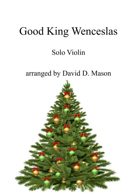 Good King Wenceslas (arr. David D. Mason)