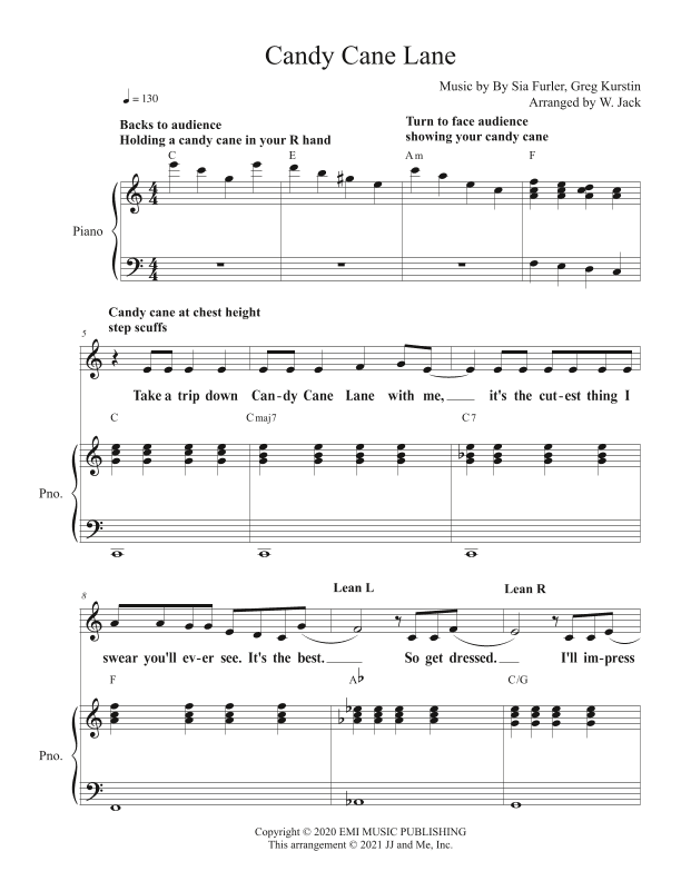 Candy Cane Lane (arr. W. Jack)