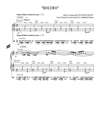 Bolero (arr. NMK Music)