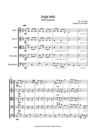 Jingle Bells - String Orquestra (arr. Vitor Melo)