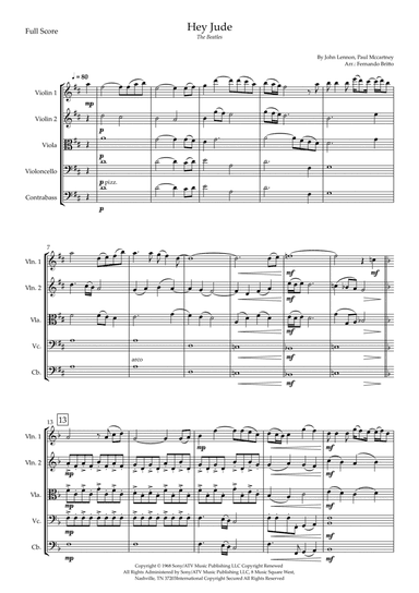 Hey Jude (arr. Fernando Britto)