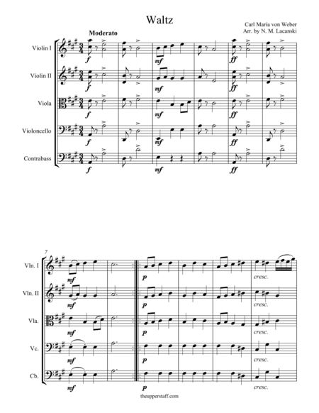 Waltz (arr. Nick Lacanski)