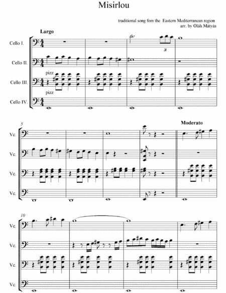Misirlou (arr. Matyas Olah)