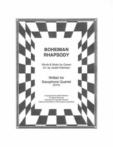 Bohemian Rhapsody (arr. Jerald Robinson)
