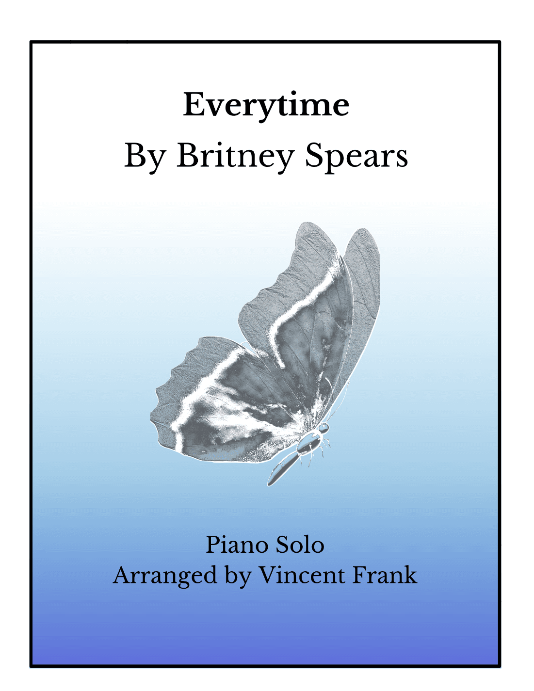 Everytime (arr. Vincent Frank)