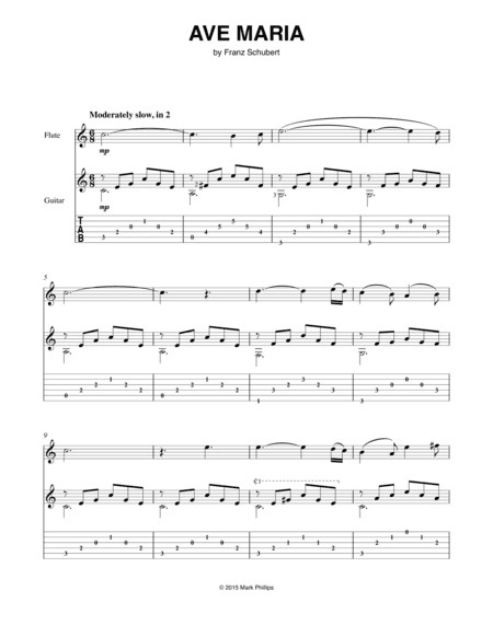 Ave Maria (arr. Mark Phillips)