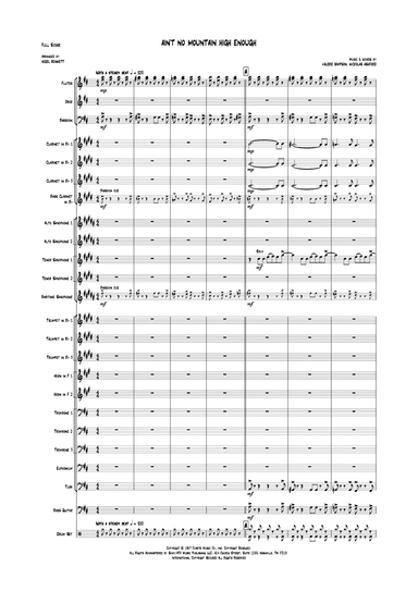 Ain't No Mountain High Enough (arr. Nigel Bennett)