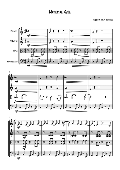 Material Girl (arr. Verena Watkiss)