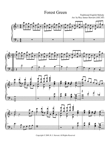 Forest Green (arr. Roy James Stewart)