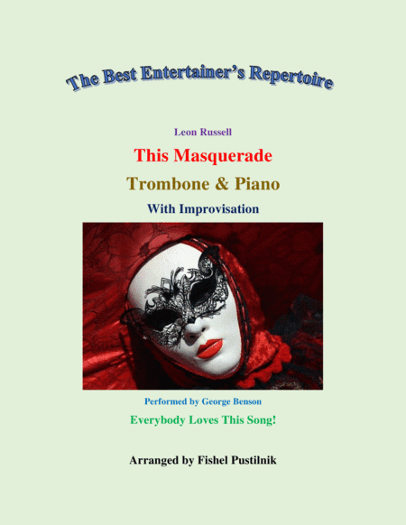 This Masquerade (arr. Fishel Pustilnik)