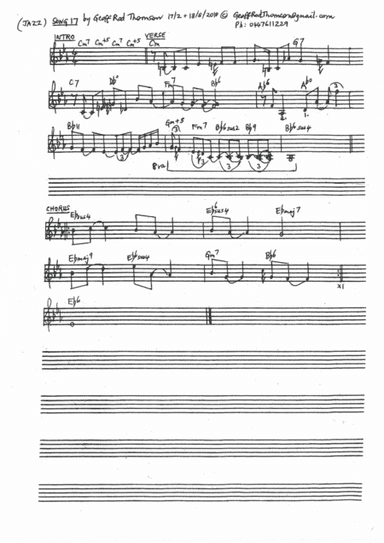 Song no.17(jazz)