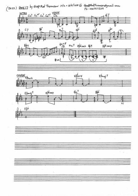 Song no.17(jazz)