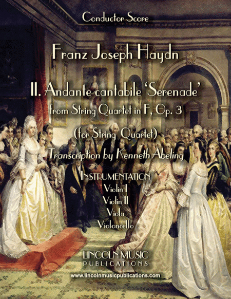 Haydn - "Serenade" (for String Quartet) (arr. Kenneth Abeling)