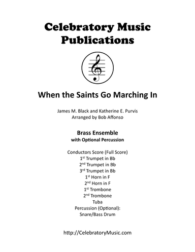 When the Saints Go Marching In (arr. Bob Affonso)
