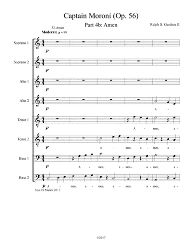 Captain Moroni - 4A - Amen