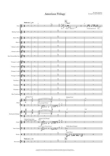 An American Trilogy (arr. Daryl McKenzie)
