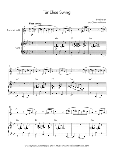 Für Elise Swing (arr. Christian Morris)