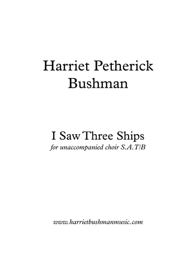 I Saw Three Ships