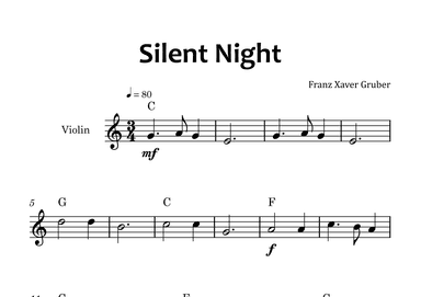 Silent Night (arr. Glauco Fernandes)