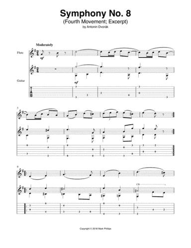 Symphony No. 8, Fourth Movement (arr. Mark Phillips)