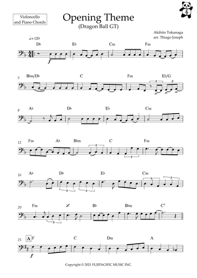Dragon Ball Gt (arr. Thiago Joseph)