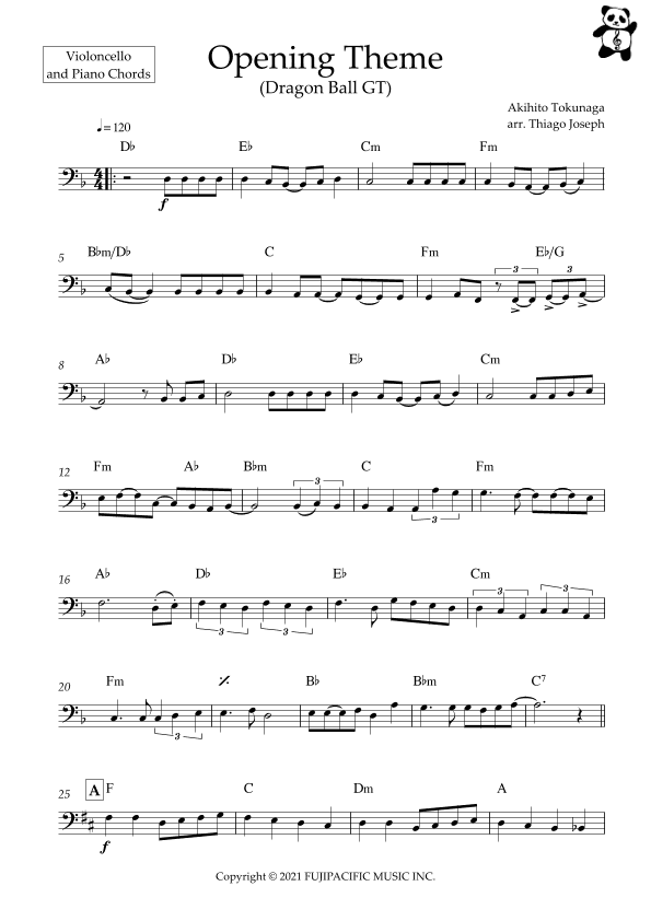 Dragon Ball Gt (arr. Thiago Joseph)