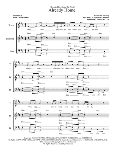 Already Home (arr. Jeff Trenchard)