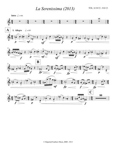 La Serenissima (2013) flute 2