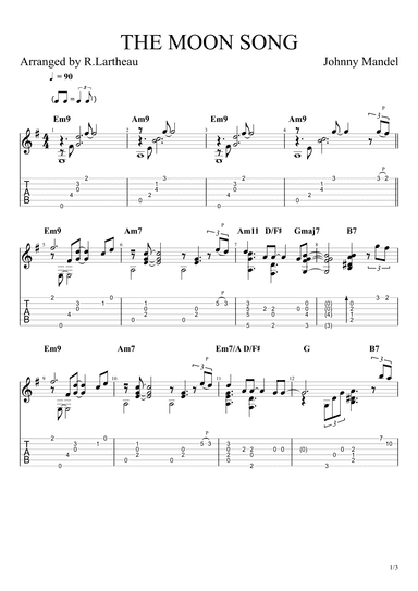 The Moon Song (arr. Roger Lartheau)