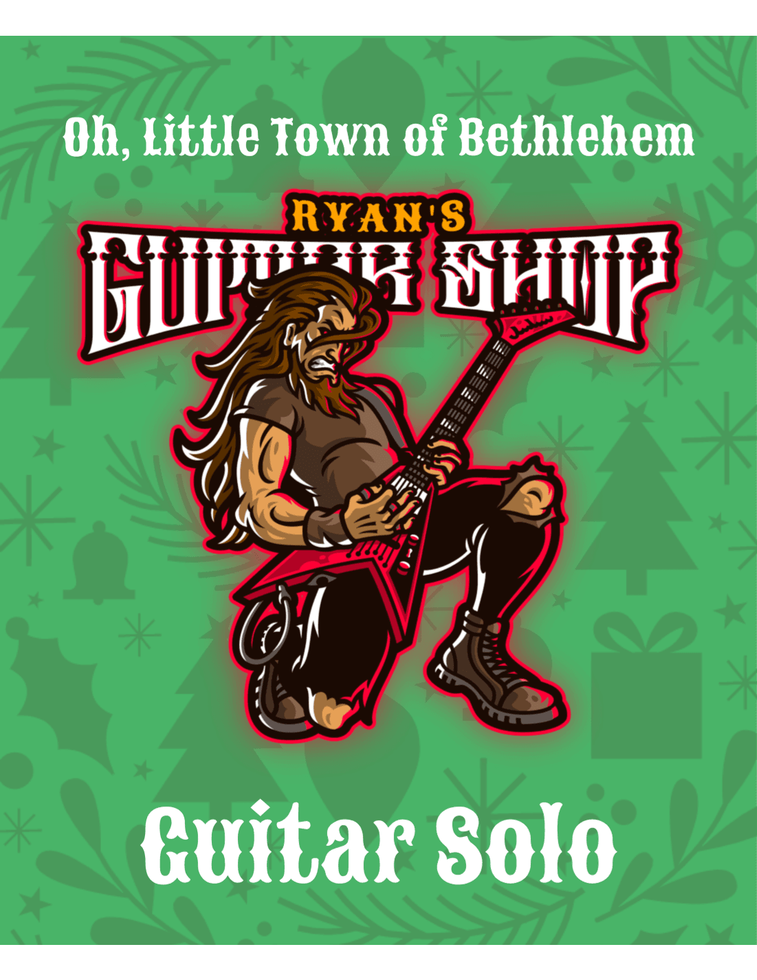Oh, Little Town of Bethlehem (arr. Ryan's Guitar Shop)
