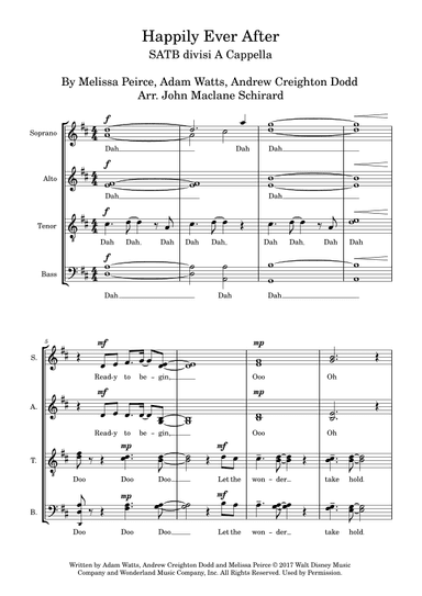 Happily Ever After (arr. John Maclane Schirard)