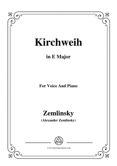Zemlinsky-Kirchweih in E Major (arr. MSM)