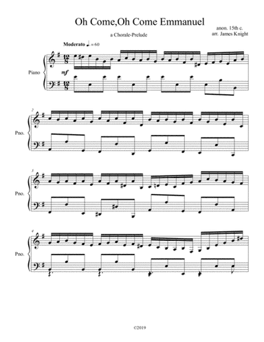 Oh Come, Oh Come Emmanuel (arr. James Knight)
