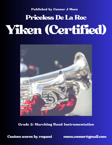 Yiken Certified (arr. Connor Moen)