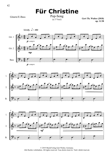 For Christine (from Guitar Pop Romanticists)