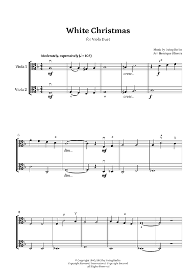 White Christmas (arr. Henrique Oliveira)
