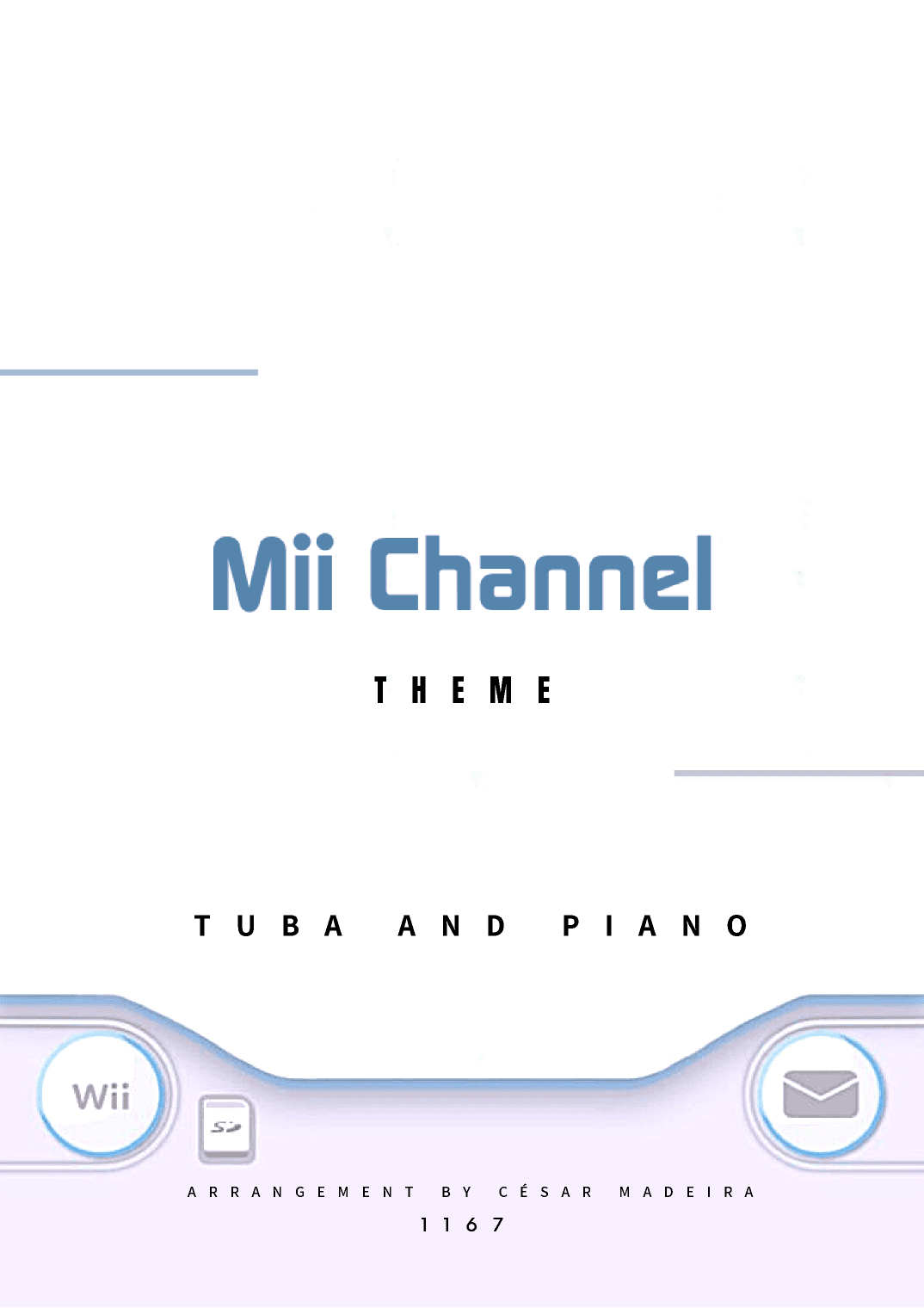 Mii Channel Theme (arr. César Madeira)