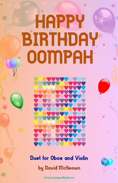Happy Birthday Oompah, for Oboe and Violin Duet (arr. David McKeown)