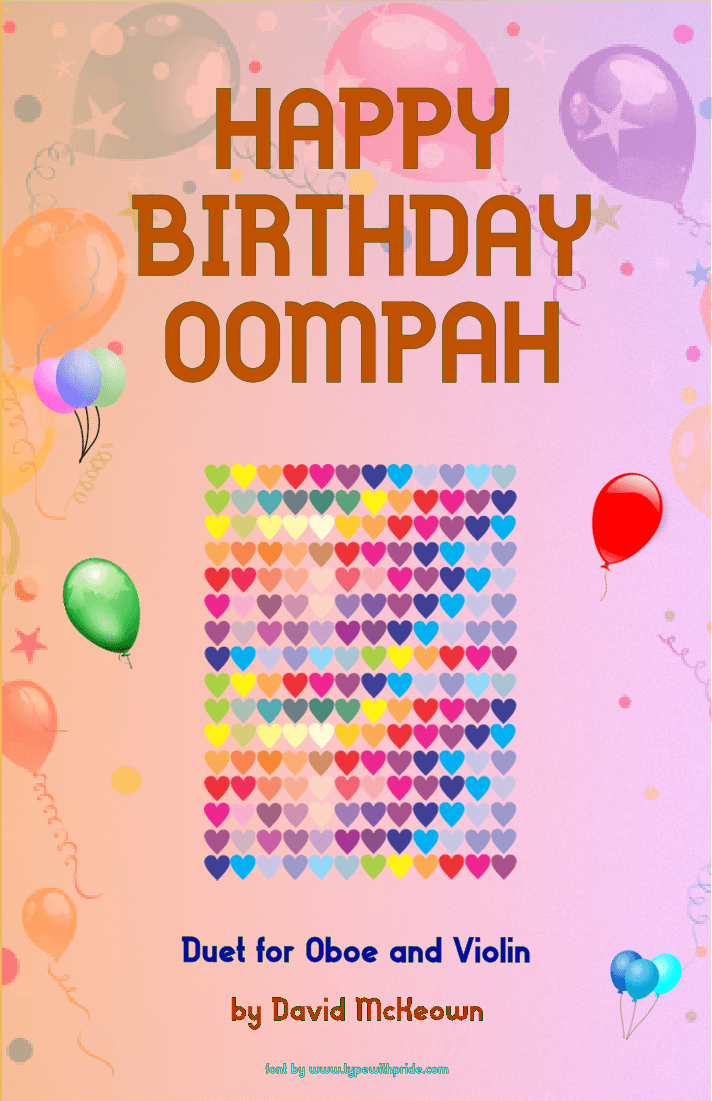 Happy Birthday Oompah, for Oboe and Violin Duet (arr. David McKeown)